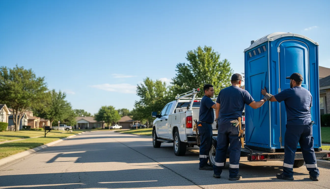 Portable Toilet Rental in Clinton, OK near me